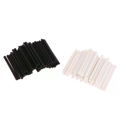50 Piezas/set Piezas de Repuesto para Cuchilla de Cortapelos para Mascotas Guías de Cuchilla Blanco Negro Accesorios para Cuchilla de Cortapelos para Mascotas