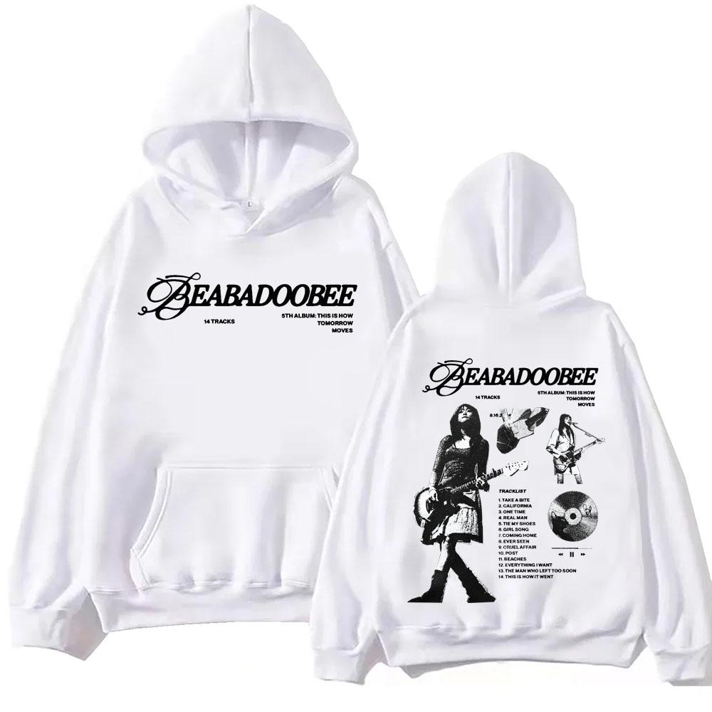 

Beabadoobee Tour 2025 Hoodie, Harajuku Hip-hop Fashion for Both Men and Women, Classic Printed Pullover 4XL