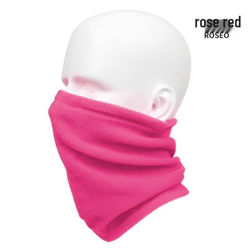 Windproof Fleece Neck Gaiter: Multifunctional Warm Face Mask for Outdoor Sports