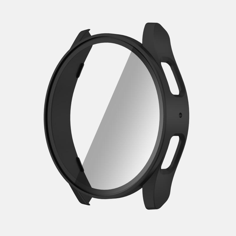 

Hard Edge Shell для Samsung Galaxy Watch7 40 мм 44 мм защитный чехол закаленная пленка защитный чехол для Samsung Galaxy Watch 7 аксессуары 40mm чёрный