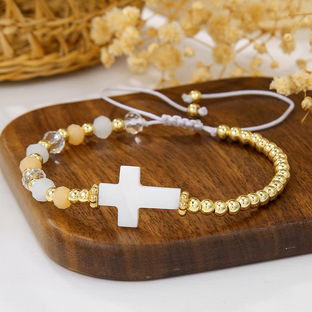 JYL TS Bracelet  Titanium Steel Necklace Set Brings Summer Charm & Fortune ZJ13129 лососевый