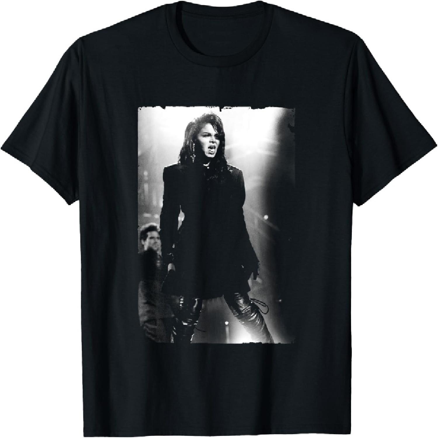 

Janet Jackson Live On Tour By Stephen Wright T-Shirt XXXXXL чорний