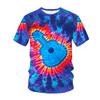 Summer Casual Men's 3D Printed T-shirt Short Sleeve Round Neck Fashion Natural T-shirt Men's T-shirts Tops