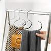 Versatile Round Hook - Perfect for Hats Ties Scarves & Bags Strong Load-Bearing Non-Deformable Ideal for Storage Accessories