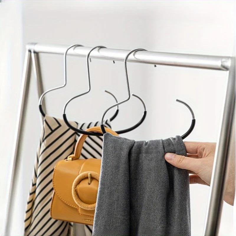 Versatile Round Hook - Perfect for Hats Ties Scarves & Bags Strong Load-Bearing Non-Deformable Ideal for Storage Accessories