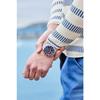 ORIENT Mako SOLAR PANDA Solar Panda Made in Japan Domestic Manufacturer Warranty Included, navy, Bracelet Type
