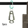 5 Pieces Outdoor Glove Clip Multipurpose Hook Clamp Hanger Anti Drop for Construction