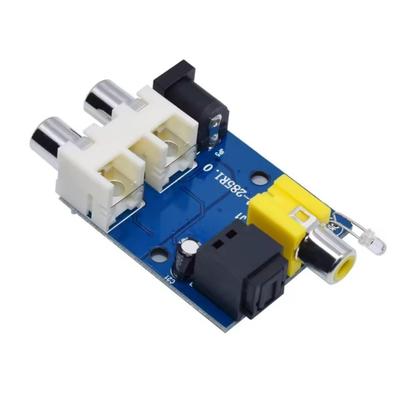 Professional Coaxials Opticals Fiber Decoding Module Decoders Board With Low Jitter Design And 5V 12V Power Supply