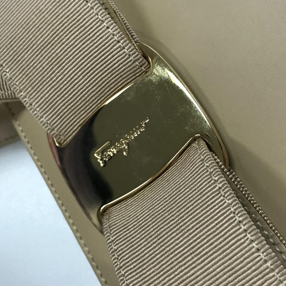 SALVATORE FERRAGAMO BA214178 Vala Ribbon 2WAY Shoulder Bag Hand Bag