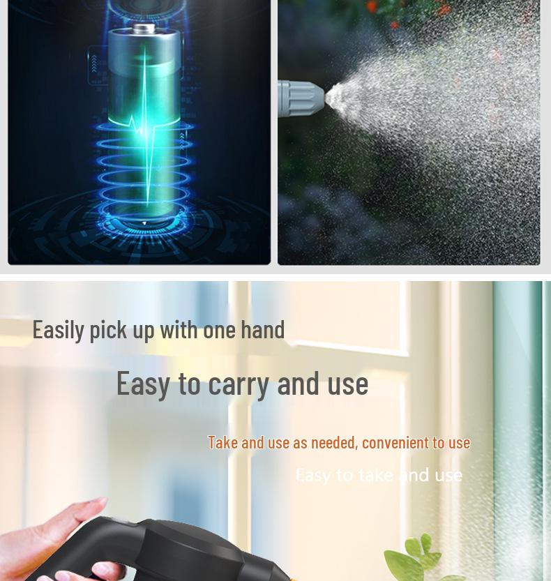 Rechargeable Electric Watering Can for Succulents and Flowers