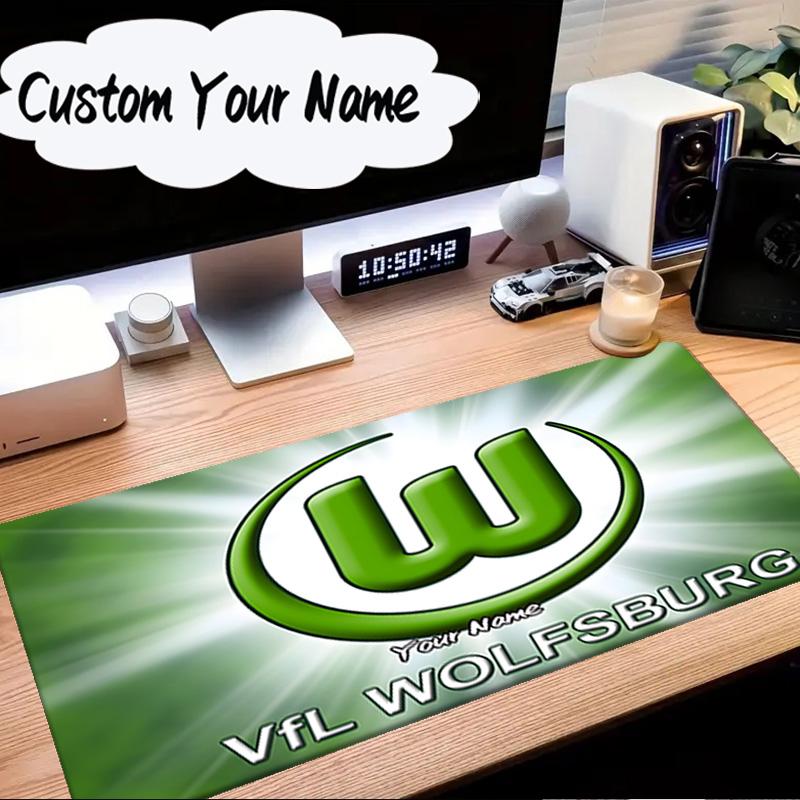 Custom Name Mouse pad Vfl Football Crest Mouse Pad Desk Mat, Non-Slip Rubber Backer Pad For Computer Notebook Gaming Mouse Pad Birthday Gift