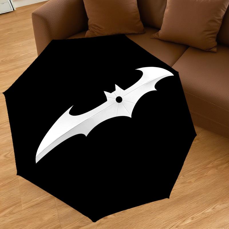 1PC Warner batman logo Automatic Open/Close Umbrella with Windproof, 100-Rib Sturdy Canopy, Durable Ribs1317A