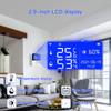 USB Powered Tuya WIFI Temperature and Humidity Sensor Indoor Hygrometer Thermometer with 2.9-inch LCD Display Screen