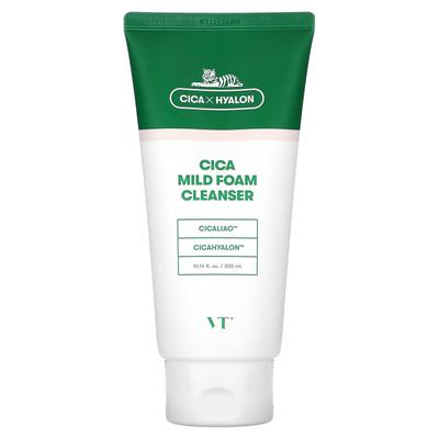 Cica Mild Foam Cleanser, 300Ml(10.14Fl Oz)