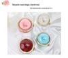 Valentine's Day Rotating Jewelry Gift Box with Necklace & Rose Flower