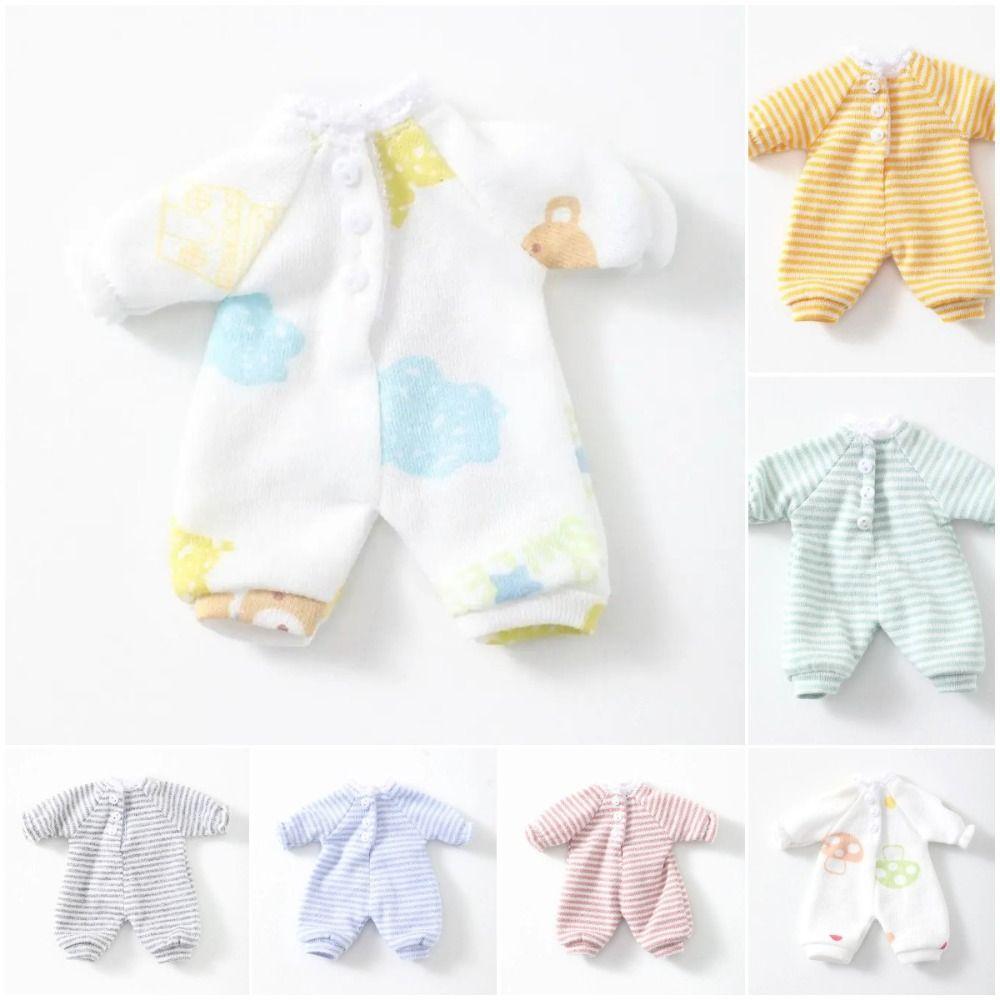 

Stripe Doll Clothes Suit Cute Pajamas Ob11 Dolls Clothes Doll Pajamas Clothes Kids Girls Toys