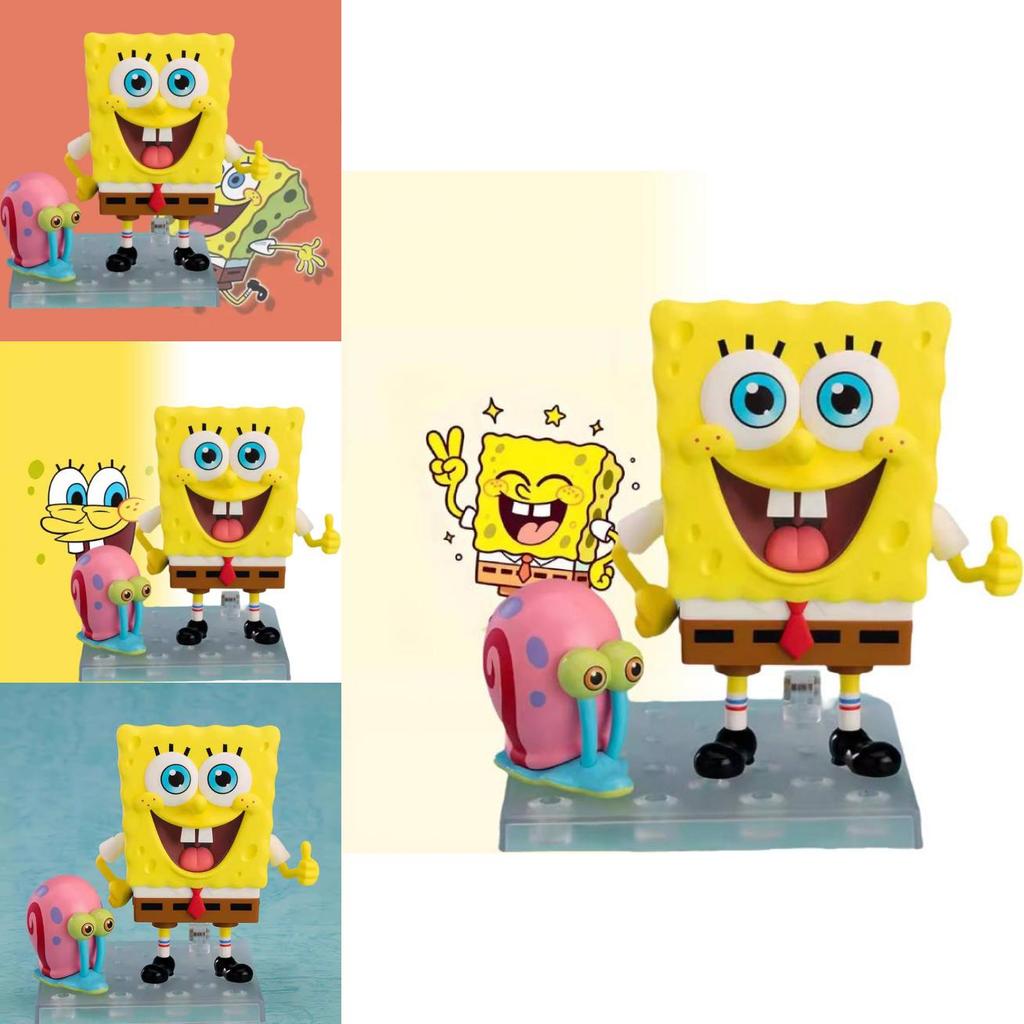 Adorable 14cm Spongebob Squarepants Pvc Action Figure Collectible Model