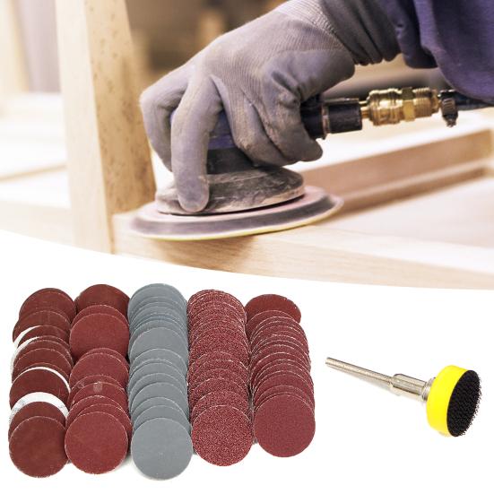 100Pcs Wearresistant Lightweight Polishing 1 inch Various Grits