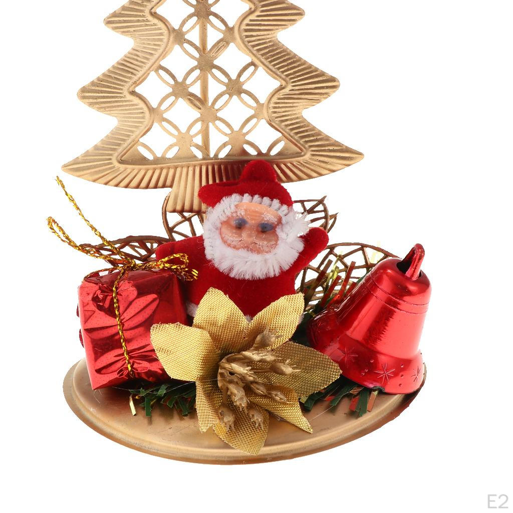 Iron Candle Holder Christmas Tree