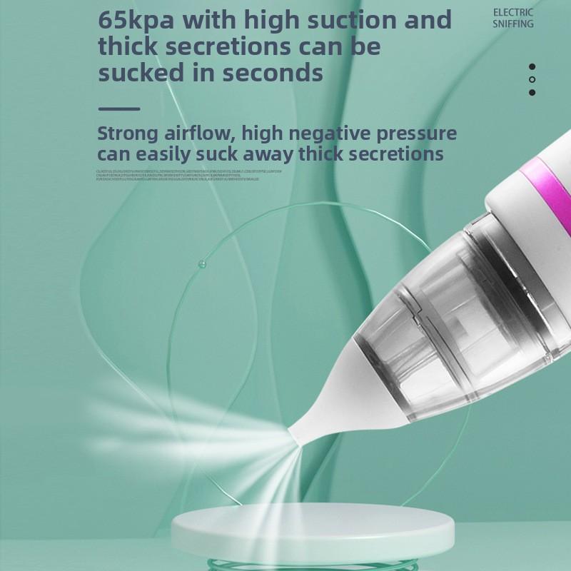 Babyschnupfenabsauger Ohrreiniger Elektrischer Nasensauger Neugeborenen Babyschnupfenreiniger Kinder