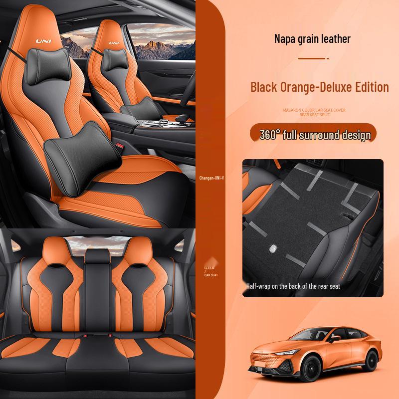 Fully Enclosed, Breathable Seat Covers for 2022-25 Changan Univ - Perforated Summer Car Cushions