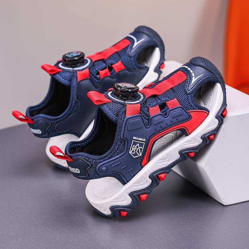 28-39 Kids' Beach Sandals Closed Toe Anti-collision Girls' Beach Sports Sandals for Boys