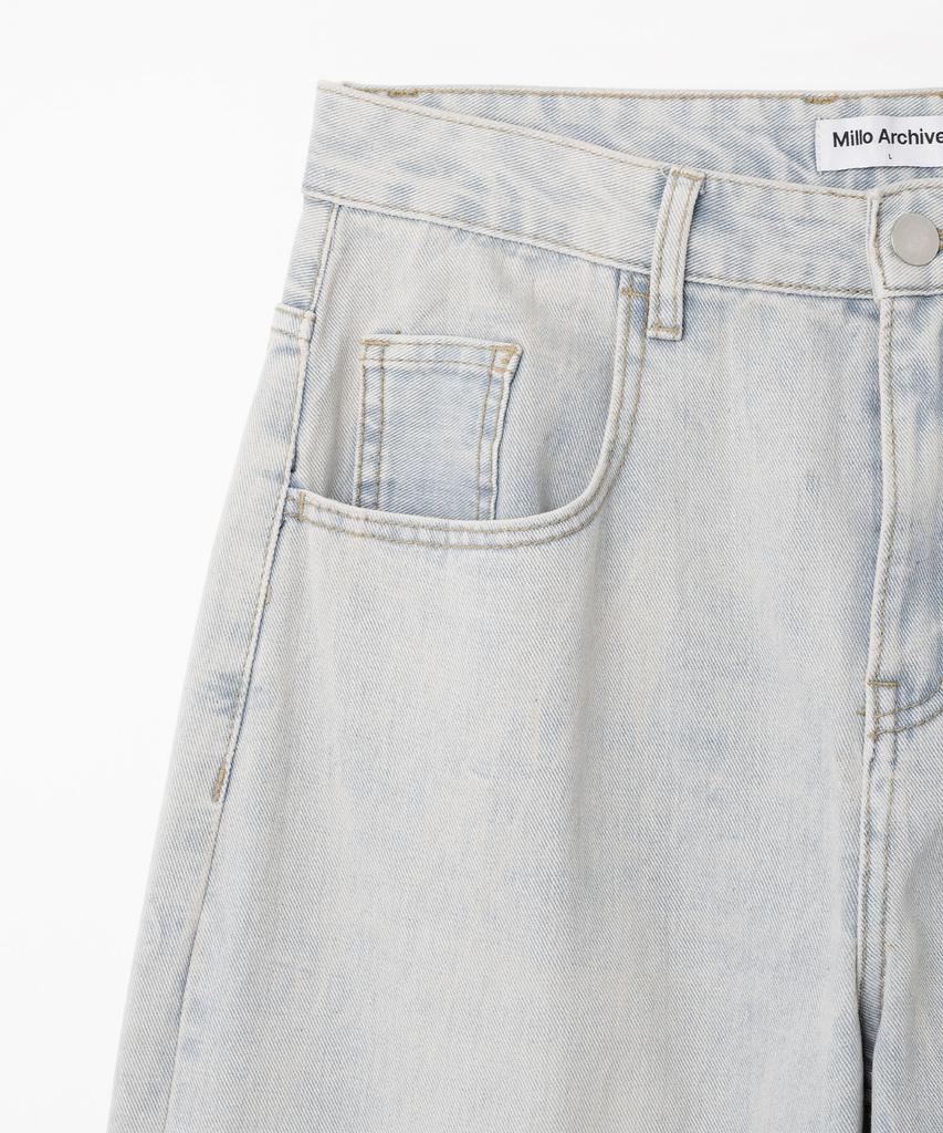 MILLO ARCHIVE Reflect Curved Pants [Ice Blue] (Type B)