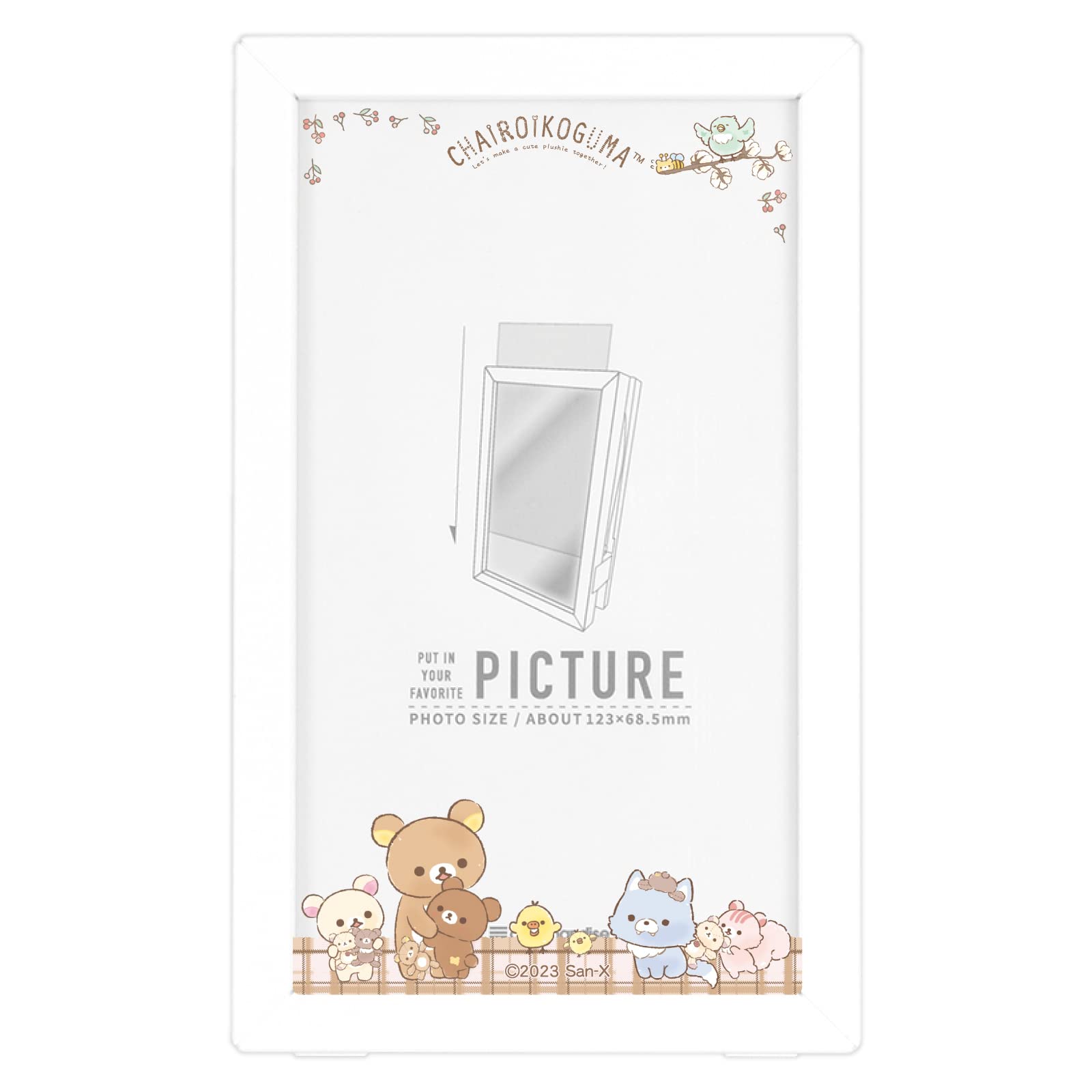 

Gourmandies Rilakkuma Photo Frame AC Power Strip Plush Toy GRC-325A
