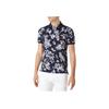 Polo Ralph Lauren Summer Floral Pony Logo Embroidered Cotton Short Sleeve Polo Shirt Men tops Navy-Blue 710788923-002