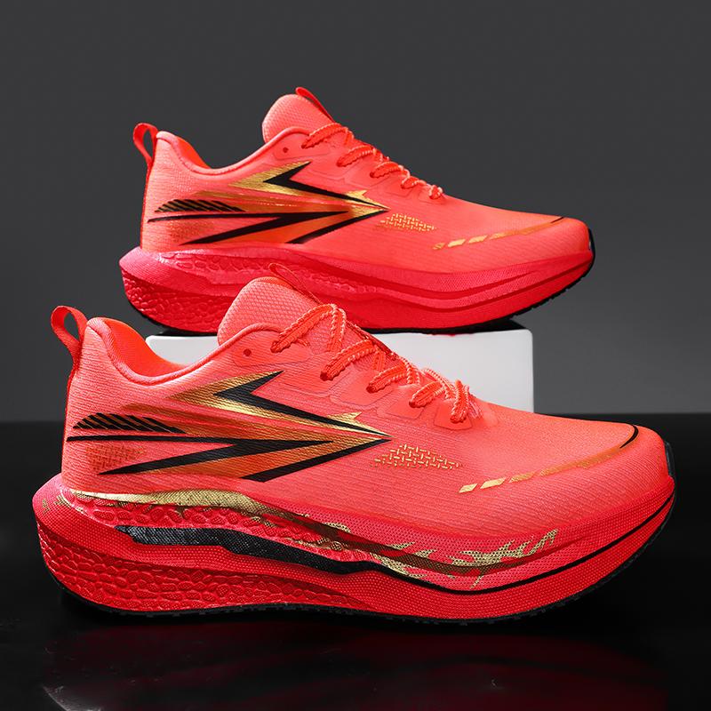 2026 Luftpolster Laufschuhe Sportschuhe Karbonplatte Marathon Herren Sport Atmungsaktiv Leicht Damen Rutschfeste Sneaker
