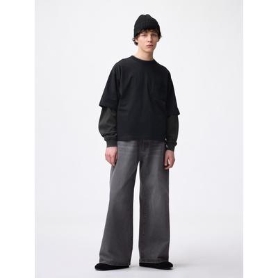 Super Wide Jeans Ntq+e