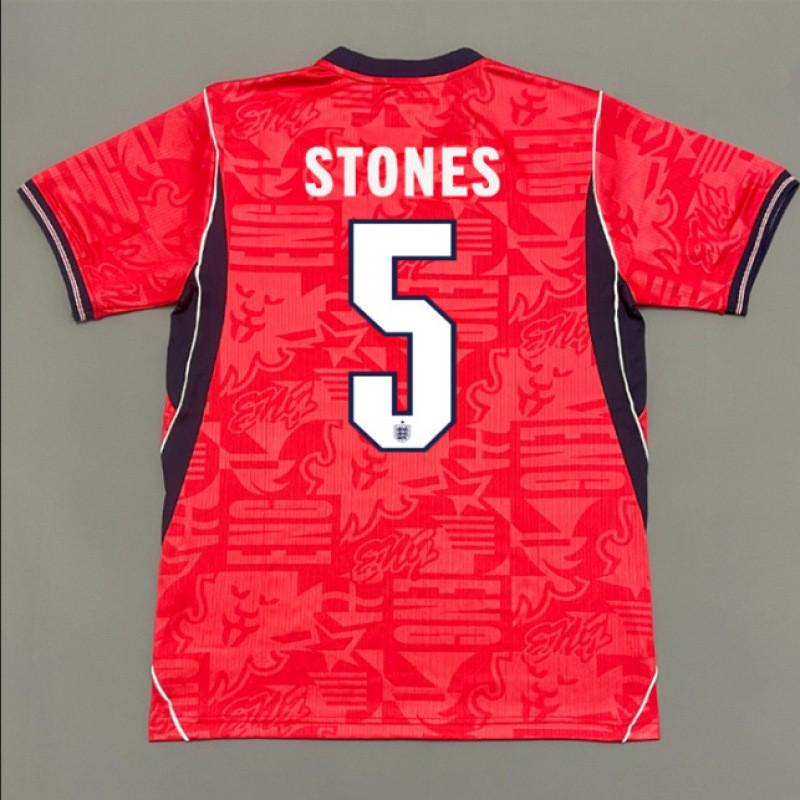 England National Team Fan Soccer Jersey Kane Away Home Striped Football Shirt Adults