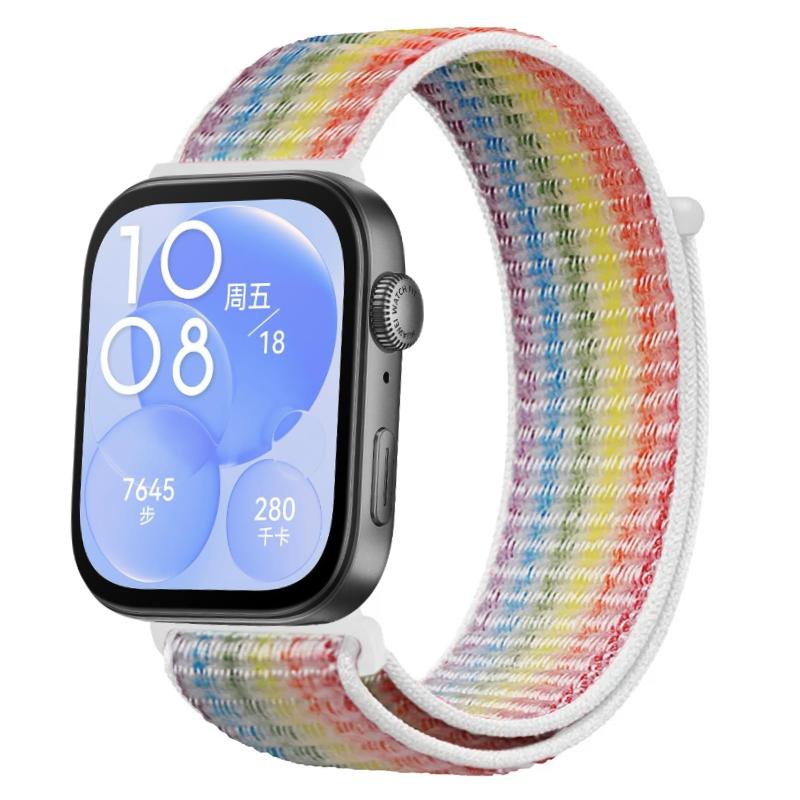 Nylon Loop Strap For Huawei Watch Fit 4 Pro Sports Wristband Breathable Replacement Wristband Huawei Watch Fit 3/4 Accessories