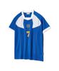 PEACE MAKER Sporty Mesh Combi Jersey Top (Blue)
