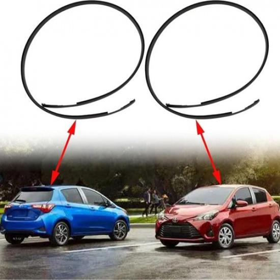 7555152160 7555252140 Черный Комплект Молдингов Отделки Крыши Левый и Правый Совместим с H