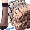 10/20/50 Pairs Silk Socks Women Transparent Thin Breathable Summer Nylon Short Stock Female Non-Slip Stretch Ankle Sexy Sock