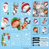 Christmas Reindeer & Snowman Self-Adhesive Wall & Window Sticker