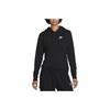 Solid Color Hooded Casual Long-Sleeve Sweatshirt for Women Black