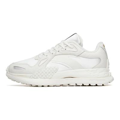 Star 202 Shock Absorbing Non-Slip Durable Low-Top Running Shoes Women Sneakers Ivory-White 122215580A-1