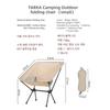 Faltbare Campingstühle Set Leichter Klappstuhl Ultraleicht Rucksack Mondstühle für Garten Picknick Strand Angeln
