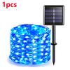 42M400Leds Solar LED Licht Außen Lichterkette Garten Solar Lichterkette Wasserdicht Weihnachts Gartendekoration Außen