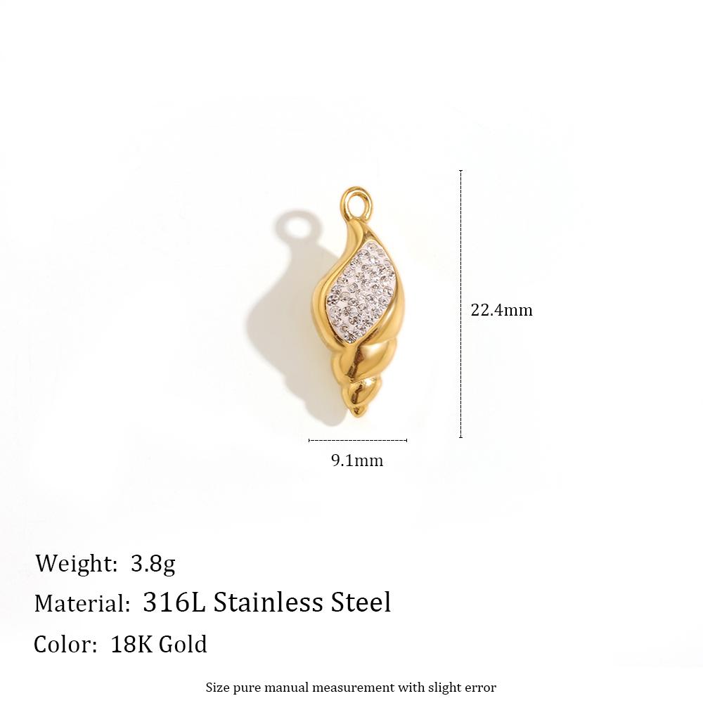 

MamacitaSlay 316L Stainless Steel Sun Butterfly Cross Charms Necklace Bracelet DIY Waterproof Jewelry Women s Pendant Gift