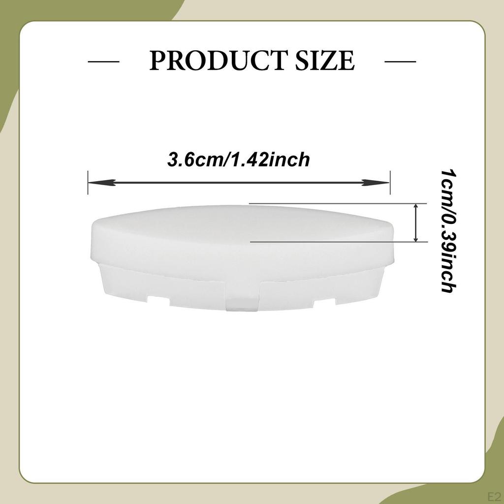 4x Toilet Seat Bumpers Fit 1133070 1236365 Snap In Attachment Buffers Anti Slip Noise Reduction