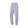 Li-Ning Solid Color Elastic Waist Mid Rise Versatile Cuffed Casual Pants Women bottoms AKLV964-5