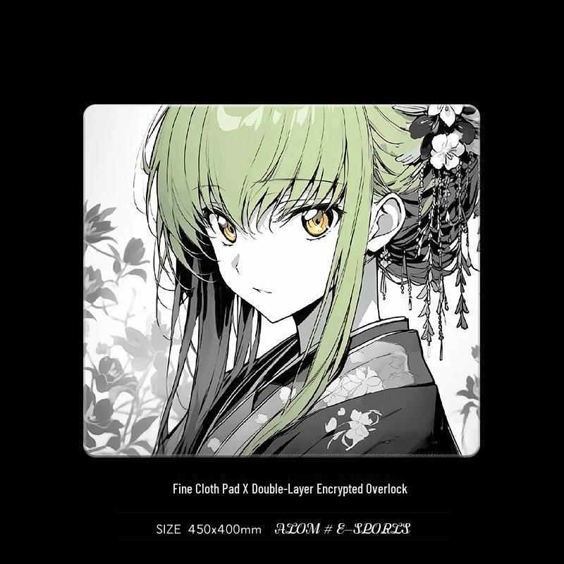 Qi Meng Anime eSports Gaming Keyboard & Mouse Pad – Professional-Grade FPS Control Surface for CS2