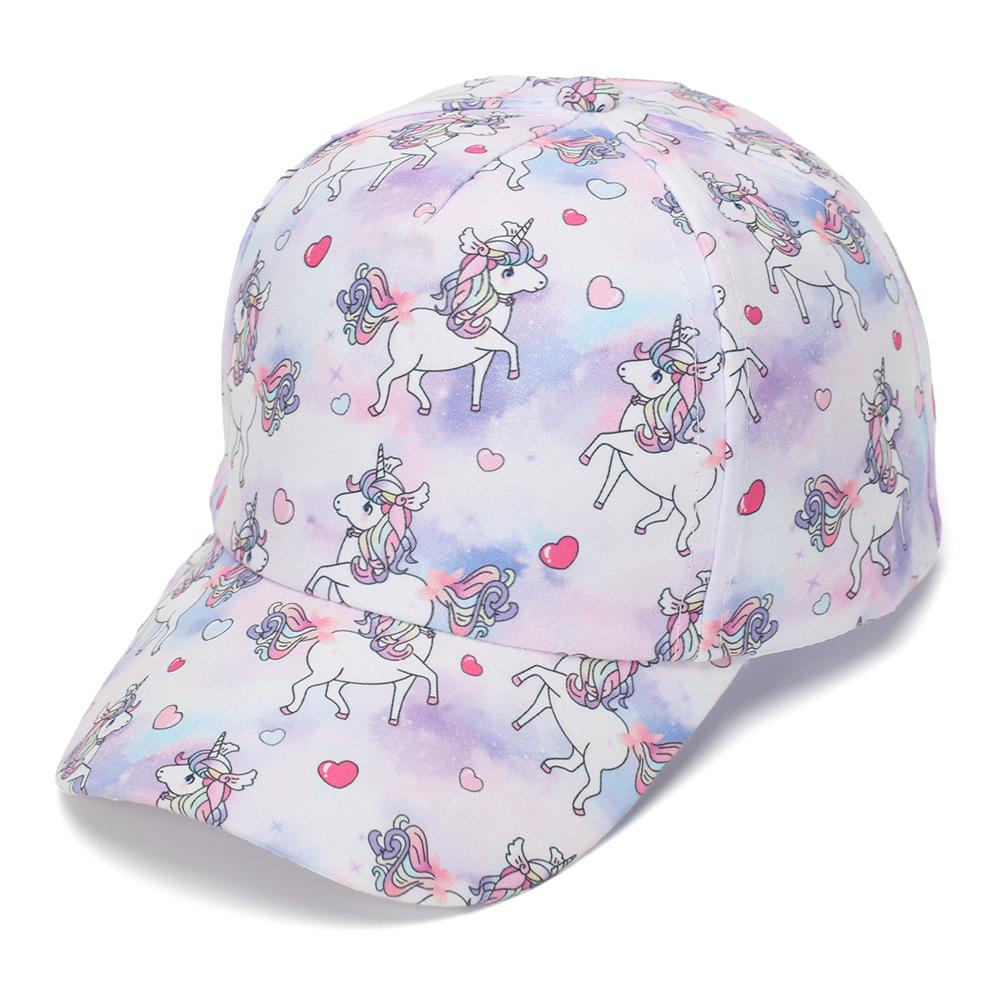 Children's Cartoon Animal Baseball Caps - Spring/autumn - Boys' Cute Beanie Hats - Girls' Sun Hats