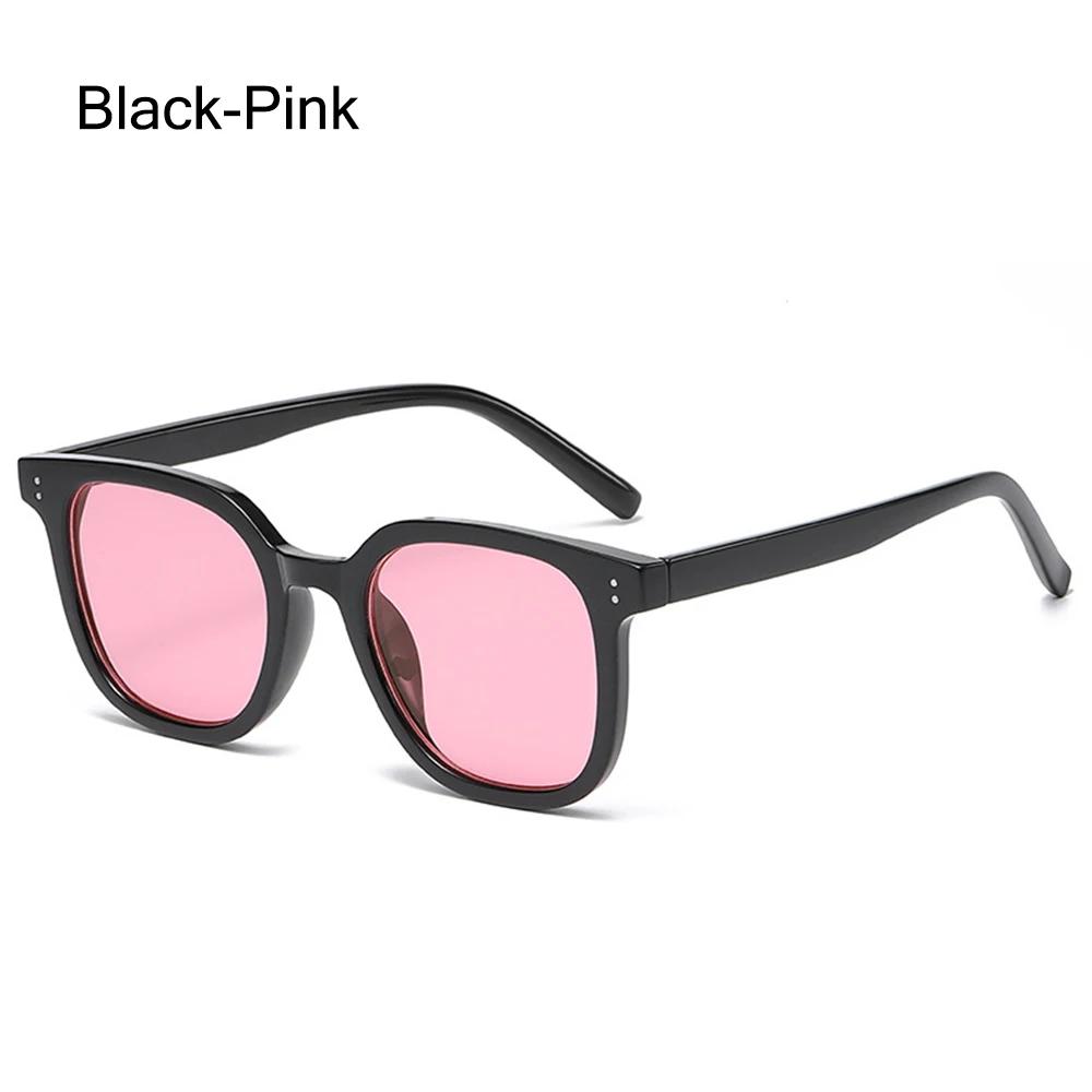 New Ins Popular Square Sunglasses Women's Fashion Oversized Sunglasses UV400 Sun Glasses Vintage Men Shades Eyewear 6Colors