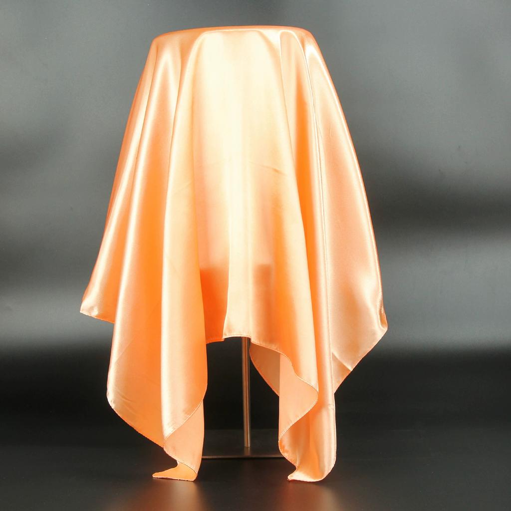 90*90cm Silk Scarf Scarftop Headwraps For Woman Fashion Four Seasons Hair Accessories Hijab Foulard Bandana Femme Headscarf