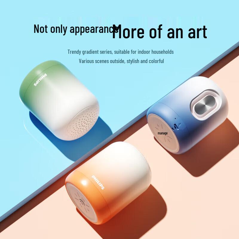 Philips TAS1110 Portable Bluetooth Speaker CN plug (adapter included)