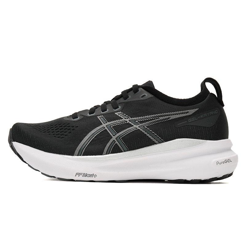 (WMNS) ASICS Gel-Kayano 31 Wide Sneakers Black Pure Silver Women s 1012B670-002 EU 37.5
